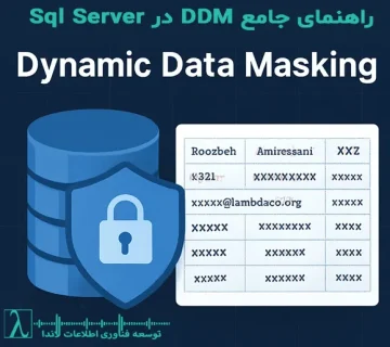 ماسک‌ ماسک‌گذاری دیتا SQL Server امنیت دیتابیس Dynamic Data Masking حفاظت از اطلاعات امنیت اطلاعات مدیریت پایگاه داده DDM, لاندا, Data Masking در SQL Server, خدمات لاندا, DDM در SQL Server, لاندا مشاور فناوری اطلاعات, ماسک‌گذاری داده‌ها در SQL Server, محافظت از داده‌های حساس در SQL Server, امنیت داده در SQL Server, تفاوت Dynamic Data Masking و Encryption, پنهان‌سازی اطلاعات حساس در دیتابیس, کنترل نمایش داده‌ها در SQL Server, جلوگیری از دسترسی غیرمجاز به داده‌ها, ماسک‌گذاری ستون‌ها در SQL Server, امنیت اطلاعات پایگاه داده, دسترسی محدود کاربران در SQL Server, ماسک ایمیل و شماره کارت در SQL Server, لاندا مجری فناوری اطلاعات, شرکت توسعه فناوری اطلاعات, شرکت توسعه فناوری اطلاعات لاندا, شرکت فناوری اطلاعات, Dynamic Data Masking در SQL Server, شرکت فناوری اطلاعات لاندا, LAMBDA, LANDA,