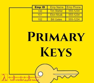 کلید اصلی Primary Key دیتابیس SQL Server INFORMATION SCHEMA sys objects متادیتا Constraint