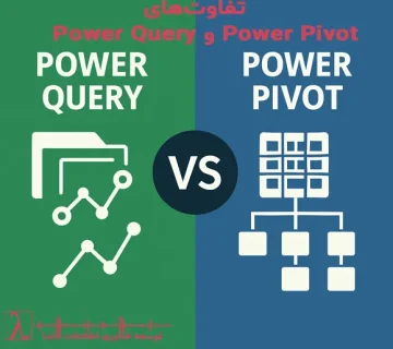 تفاوت Power Query و Power Pivot آموزش Power Query آموزش Power Pivot مدلسازی داده در Excel تحلیل داده با Power BI زبان M و زبان DAX ابزارهای تحلیل داده مایکروسافت شرکت توسعه فناوری اطلاعات لاندا مشاوره BI و داده‌کاوی
