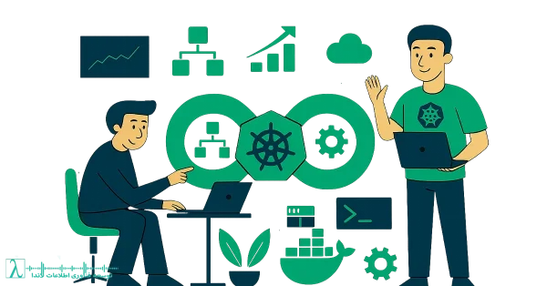 Kubernetes مدیریت کانتینر اتوماسیون استقرار مقیاس‌پذیری Pods Nodes Cluster