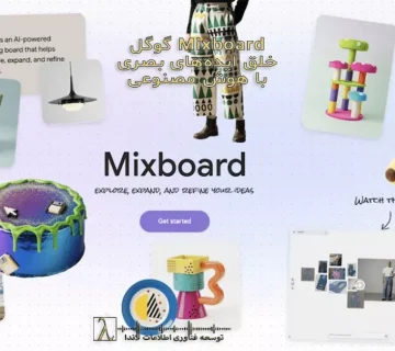 Mixboard، گوگل، هوش مصنوعی، ایدهپردازی بصری، Gemini 2 5، Nano Banana، طراحی داخلی، FigJam، Adobe Firefly Boards