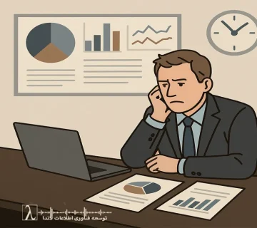 اعتماد به گزارش مدیریتی, بی اعتمادی BI, گزارش مدیریتی غیرقابل اتکا, اصلاح BI سازمانی, بازطراحی داشبورد مدیریتی, کیفیت گزارش BI, BI Trust, Management Reporting Failure, BI Redesign Strategy, Executive Dashboard