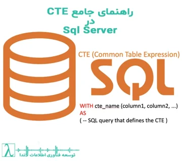 SQL Server CTE-Common Table Expression-Recursive Queries in SQL-SQL Performance Optimization-CTE در SQL Server-ساختار CTE در SQL- بهینهسازی دیتابیس-سرعت کوئری-افزایش سرعت کوئری