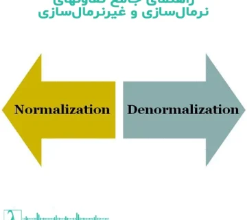Normalization-Denormalization-نرمالسازی-نرمال سازی-پایگاه داده-طراحی پایگاه داده-بهینهسازی داده-بهروزرسانی داده-یکپارچگی داده-سرعت واکشی-غیرنرمالسازی