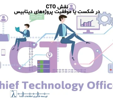 CTO Role, Database Projects, IT Management, Data Architecture, Database Governance, CTO Decision Making, پروژه دیتابیس, مدیریت IT, موفقیت پروژه‌های داده
