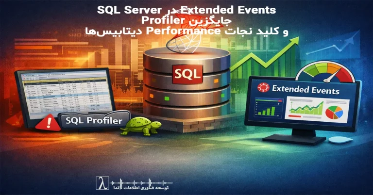 Extended Events, Extended Events SQL Server, XEvents, SQL Server Monitoring, SQL Server Performance Tuning, SQL Server Troubleshooting, SQL Server Profiler Alternative, Extended Events vs Profiler, Monitor Slow Queries SQL Server, SQL Server Deadlock Monitoring, SQL Server Diagnostics, SQL Server Event Session, Database Performance Analysis, بهینه سازی SQL Server, مانیتورینگ SQL Server, تحلیل عملکرد SQL Server, عیب یابی SQL Server, جایگزین SQL Profiler, مقایسه Profiler و Extended Events, بررسی کوئری های کند, تشخیص Deadlock در SQL Server, ابزارهای DBA SQL Server