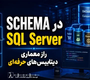 Schema در sql server, اسکیما در sql server, schema چیست, schema در پایگاه داده, ساختار schema در sql server, تفاوت schema و database, تفاوت schema و dbo, dbo در sql server, مدیریت schema در sql server, طراحی schema در sql server, معماری پایگاه داده sql server, امنیت sql server, دسترسی در sql server, schema و security, schema و permission, ایجاد schema در sql server, create schema sql server, alter schema sql server, انتقال جدول بین schema ها, بهترین روش طراحی schema, طراحی دیتابیس سازمانی, معماری دیتابیس سازمانی, مدیریت اشیاء پایگاه داده, namespace در sql server, schema binding sql server, schema های سازمانی, طراحی enterprise database, استانداردهای sql server, آموزش sql server, آموزش schema sql server, بهینه سازی ساختار پایگاه داده, sql server dba, مدیریت پایگاه داده, sql server schema, schema in sql server, what is schema in sql server, sql server schema design, database schema, schema vs database, schema vs dbo, dbo schema sql server, create schema sql server, alter schema sql server, sql server security schema, sql server permissions, schema based security, database architecture sql server, enterprise database design, sql server best practices, sql server dba, database object organization, sql server namespace, schema management sql server, schema ownership sql server, transfer object between schemas, sql server administration, sql server architecture, database security, database governance, schema design best practices, sql server enterprise architecture, schema based access control, sql server development, sql server database design, sql server object management, database schema management, microsoft sql server schema, sql server performance best practices, enterprise sql server, sql server architecture design, schema separation, schema organization, sql server database administration, schema در sql server, اسکیما در sql server, schema چیست, sql server schema, database schema, تفاوت schema و database, create schema sql server, sql server schema design, معماری پایگاه داده sql server, sql server dba, SQL Server, Database Design, Database Architecture, DBA, Schema, DBO, Data Security, Microsoft SQL Server, Enterprise Database, SQL Server Administration, Database Management, T SQL, Data Governance, Performance Optimization, Database Development